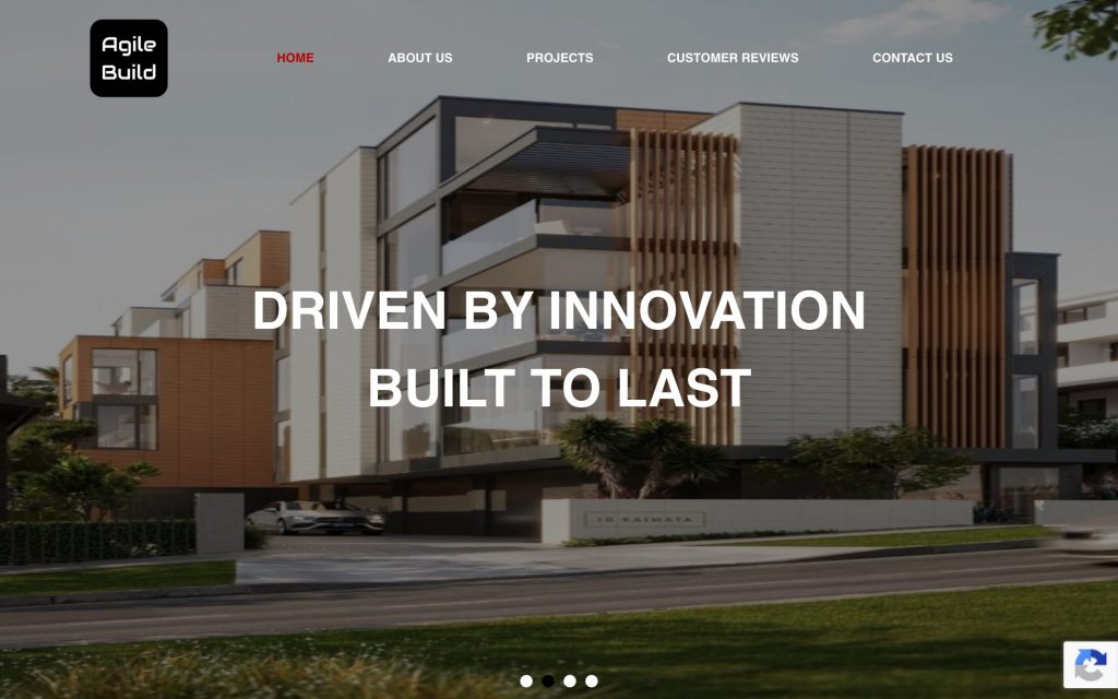 Agile Build website