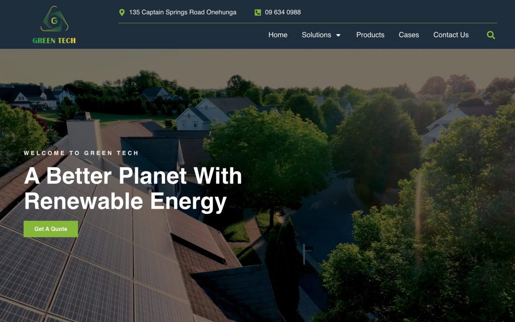 GreenTech 网站